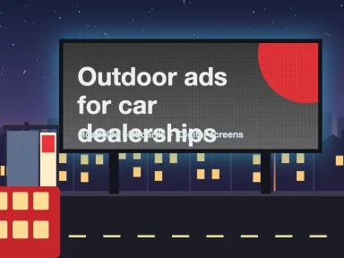 Outdoor Advertising for Car Dealerships: A UK Guide